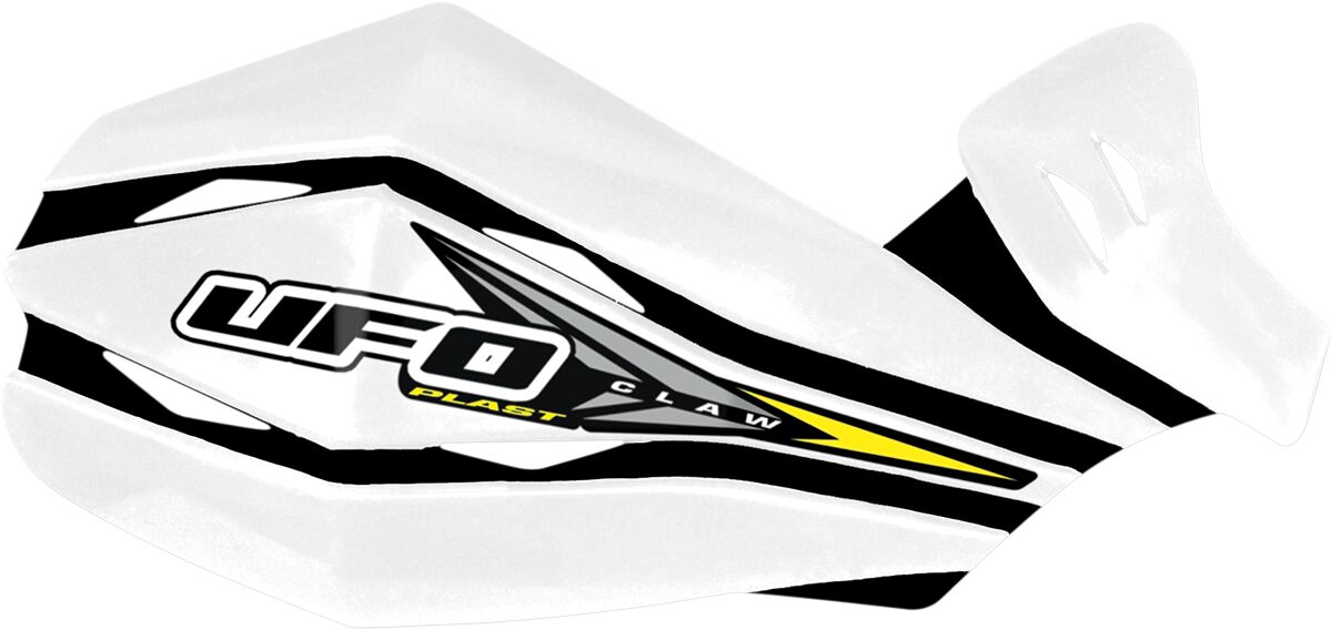 UFO UNIVERSAL CLAW HANDGUARDS WHITE PM01640#041