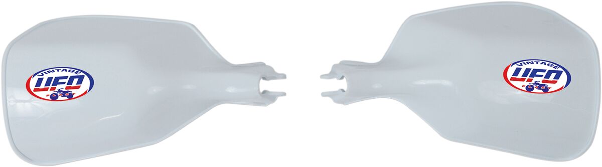 UFO VINTAGE UNIVERSAL HANDGUARDS FOR DRUMBRAKE WHITE ME08055#W