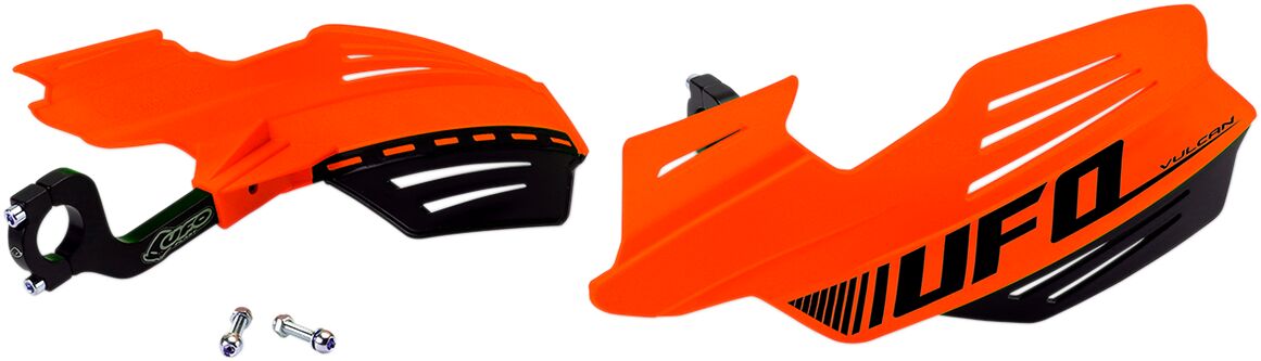 UFO UNIVERSAL VULCAN HANDGUARDS FLUO ORANGE PM01650@FFLU