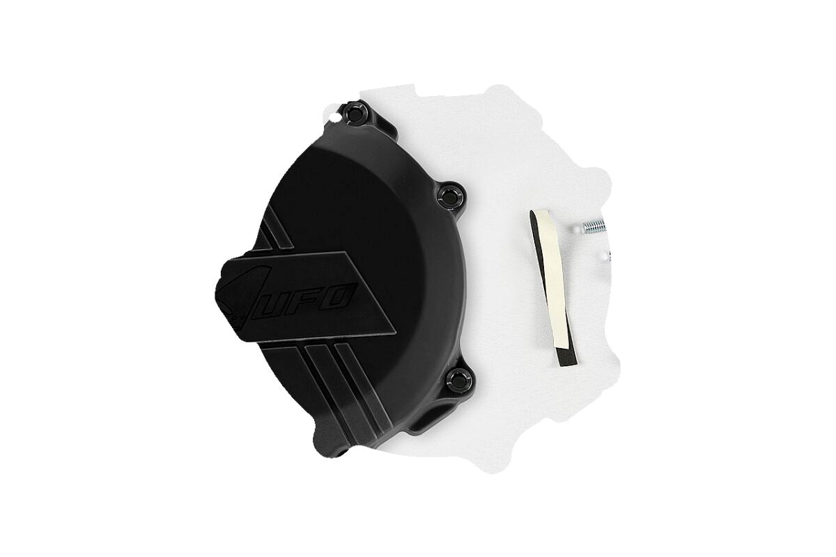 UFO CLUTCH COVER KAWASAKI BLACK AC02420