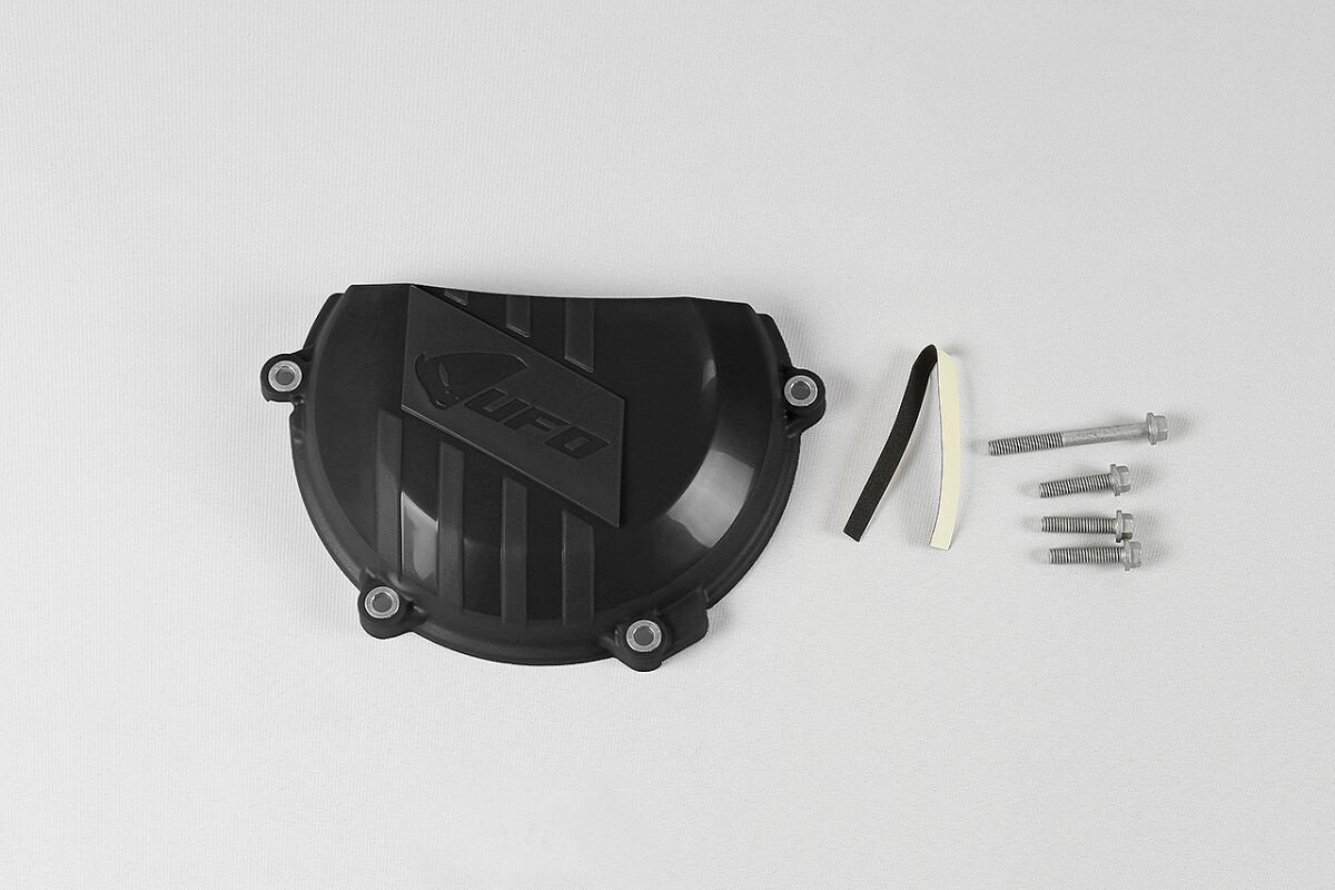 UFO CVR CLUTCH SXF450 16-18 BK AC02426