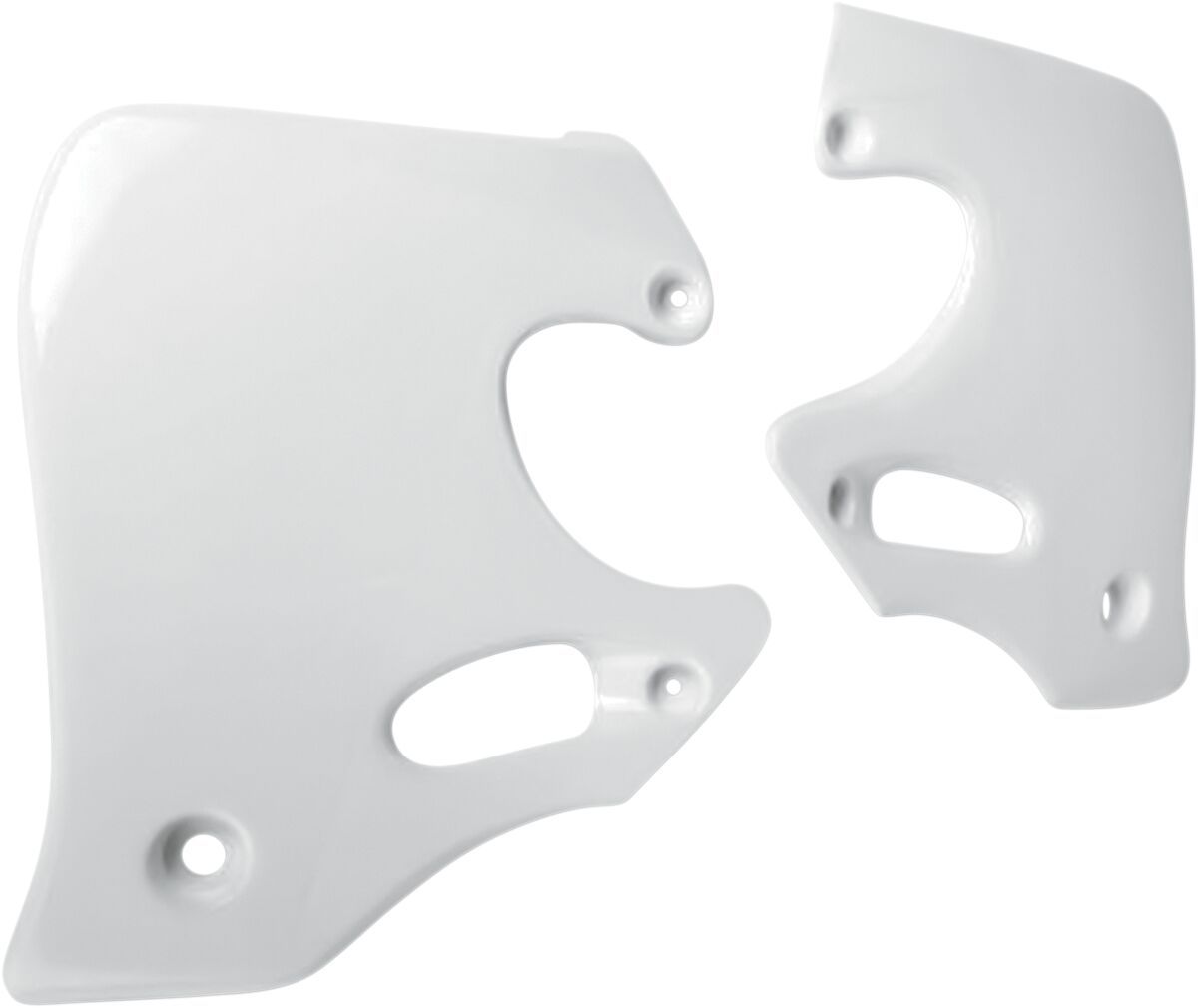 UFO RADIATOR COVERS HONDA CR125/250 WHITE HO02653#041