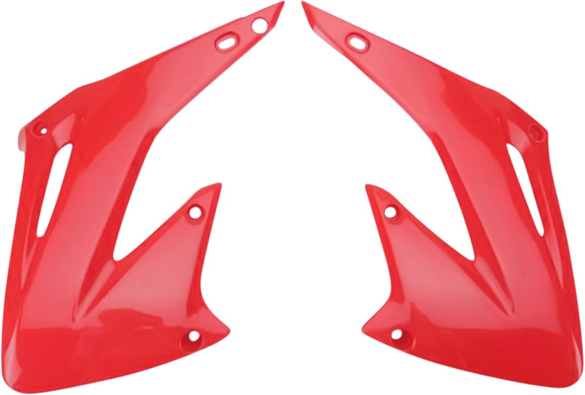 UFO RADIATOR COVERS HONDA CR125/250 CRF-RED HO03689#070