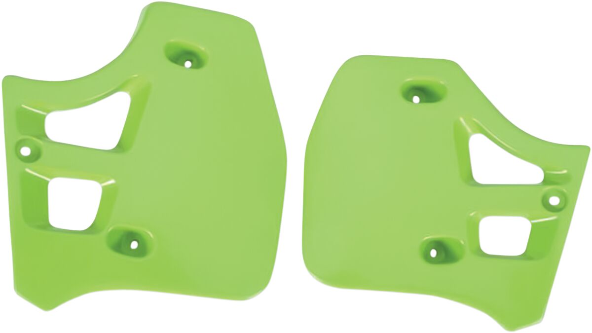 UFO RADIATOR COVERS KAWASAKI KX250/500 KX-GREEN KA02712#026
