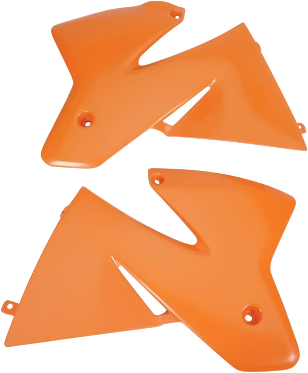 UFO RADIATOR COVERS KTM (98-00) ORANGE KT03040#127