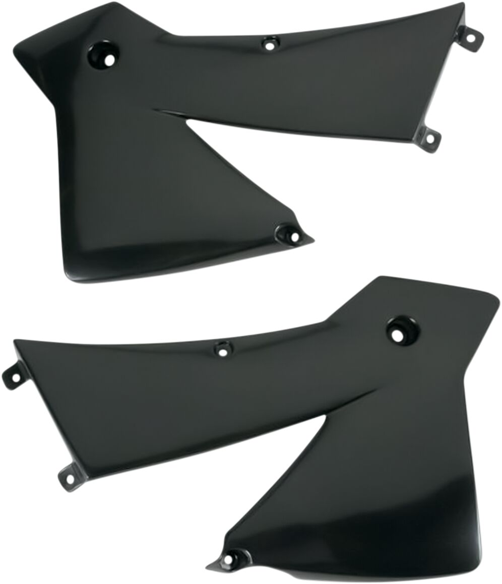 UFO RADIATOR COVERS KTM 2/4-STROKE (01-04) BLACK KT03065#001