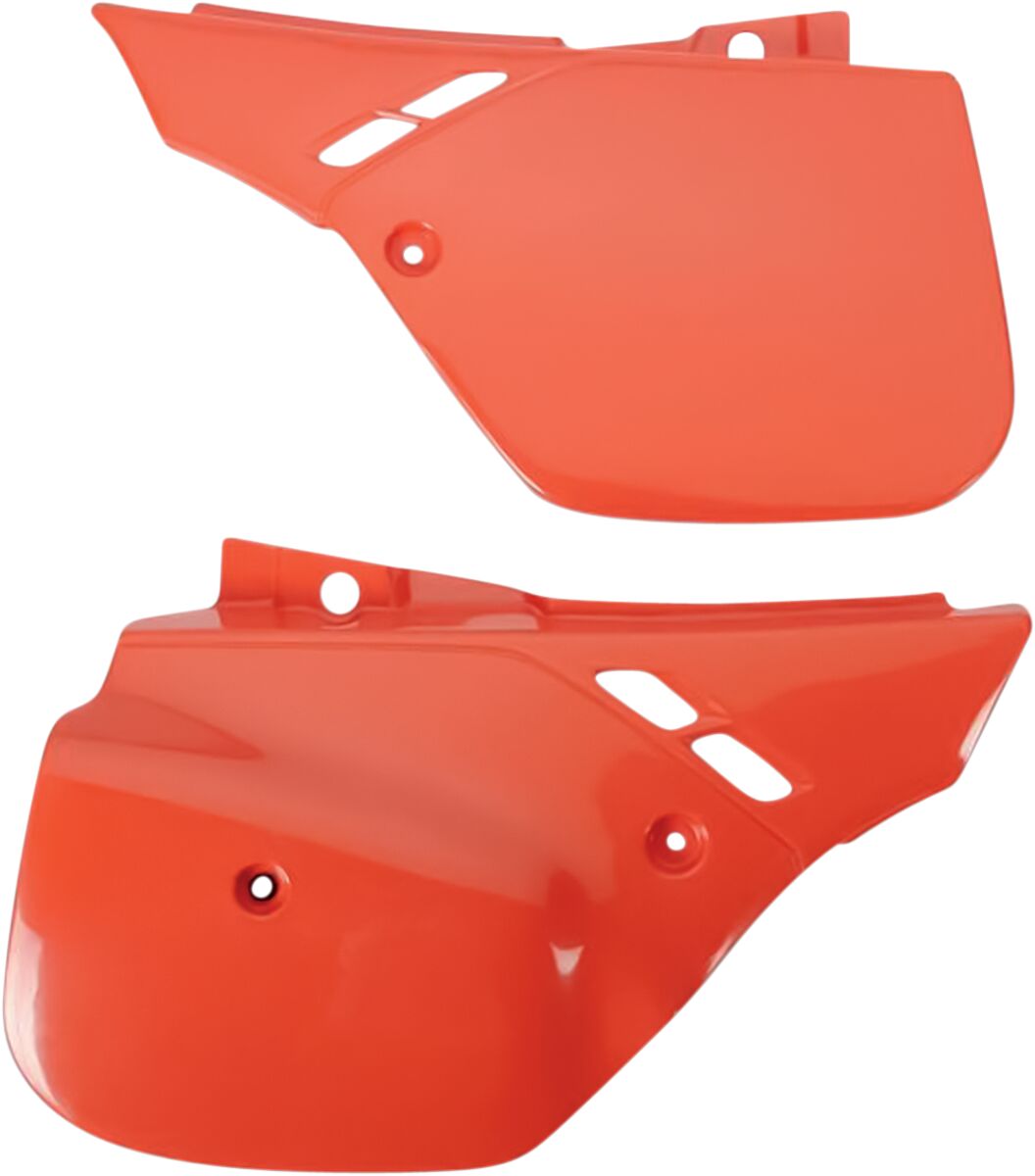 UFO SIDE PANELS HONDA CR125/250/500 CR-ORANGE HO02611#121