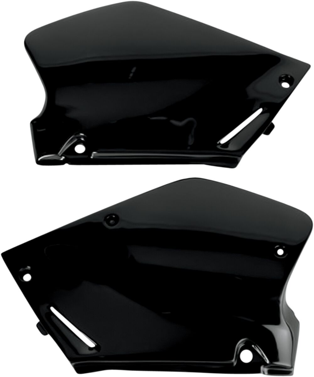 UFO SIDE PANELS HONDA CR125/250 BLACK HO02673#001