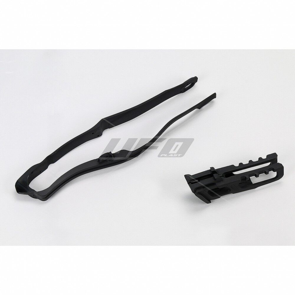 UFO CHAIN GUIDE & SLIDER KIT HONDA CRF BLACK HO04665#001