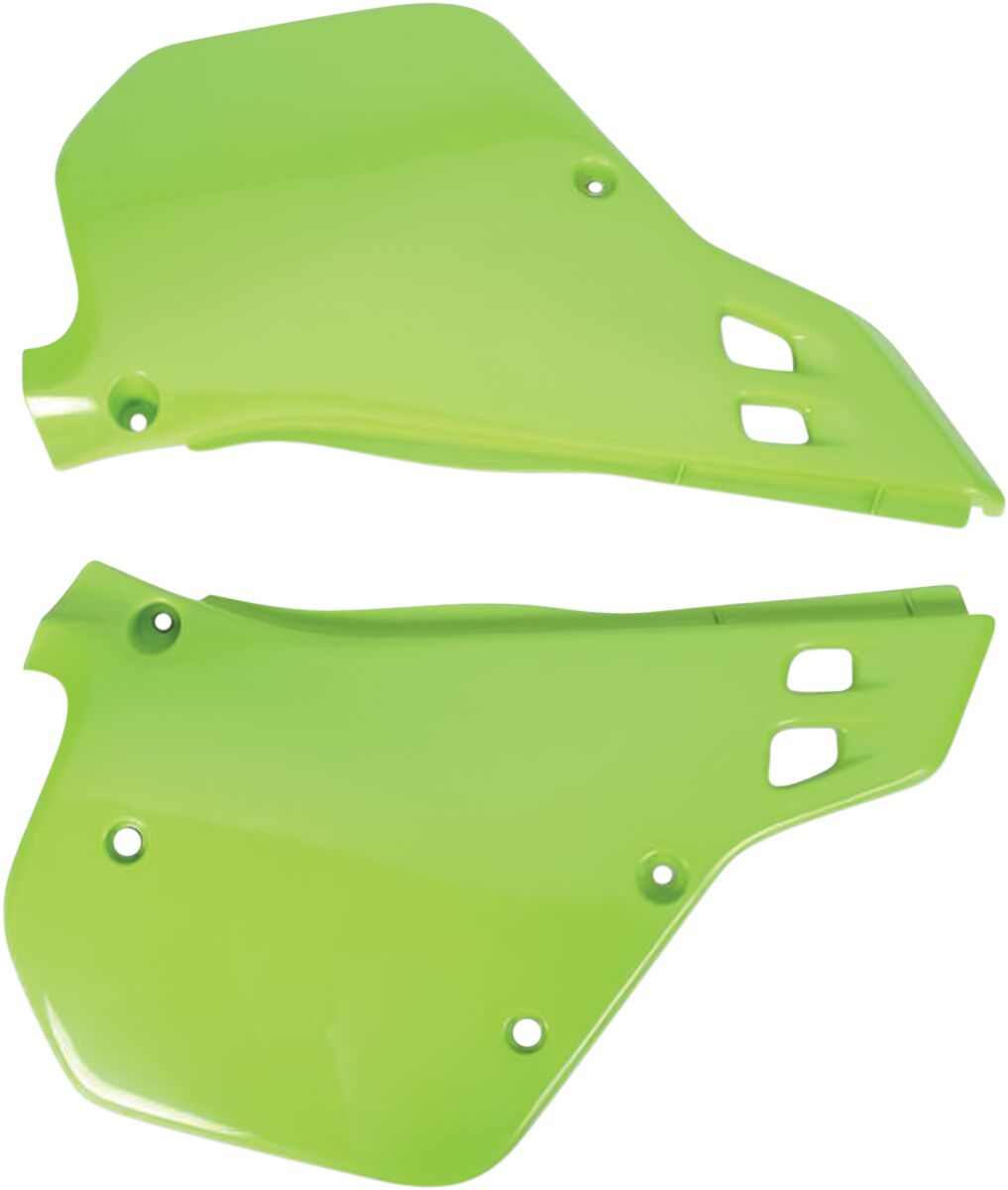 UFO SIDE PANELS KAWASAKI KX125/250 KX-GREEN KA02730#026