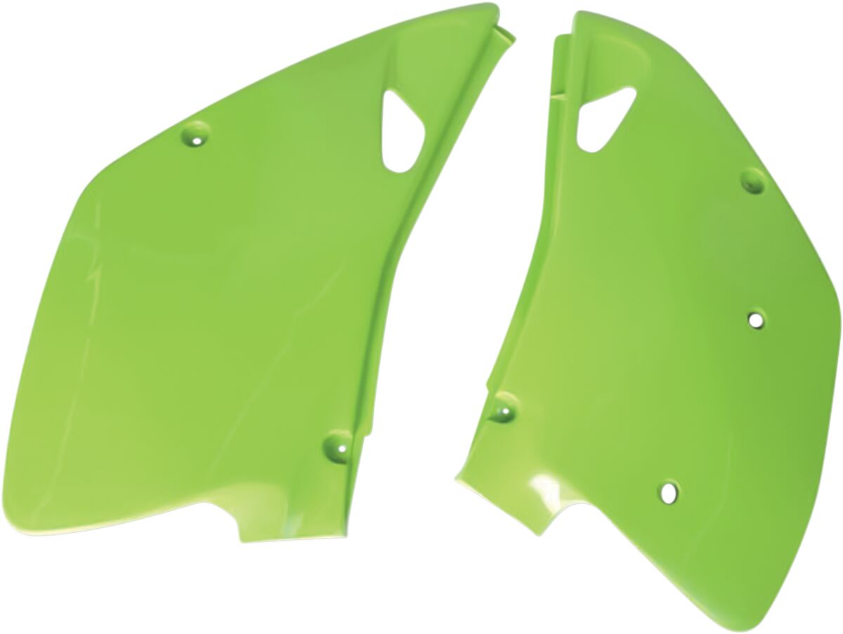 UFO SIDE PANELS KAWASAKI KX125/250 KX-GREEN KA02745#026