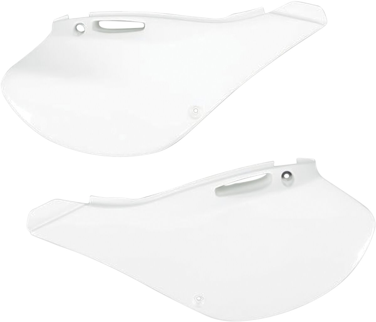 UFO SIDE PANELS KAWASAKI KX125/250 WHITE KA03721#047