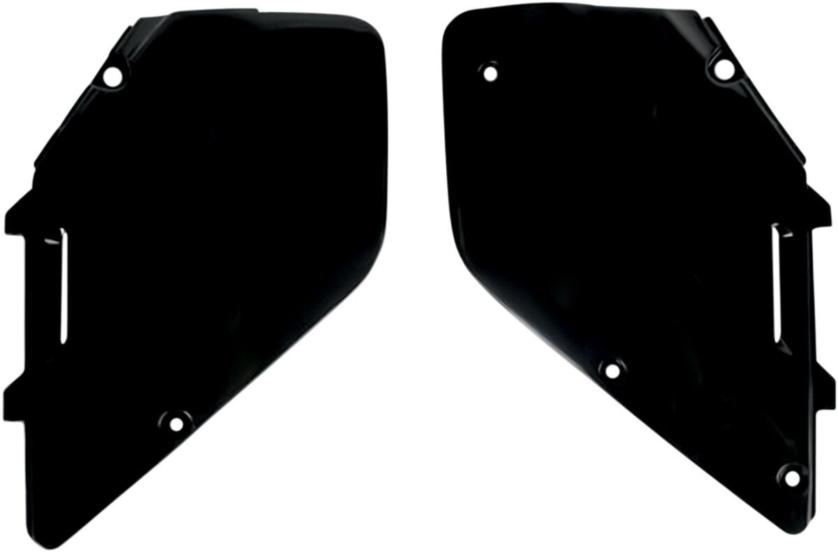 UFO SIDE PANELS SUZUKI RM125/250 BLACK SU02959#001