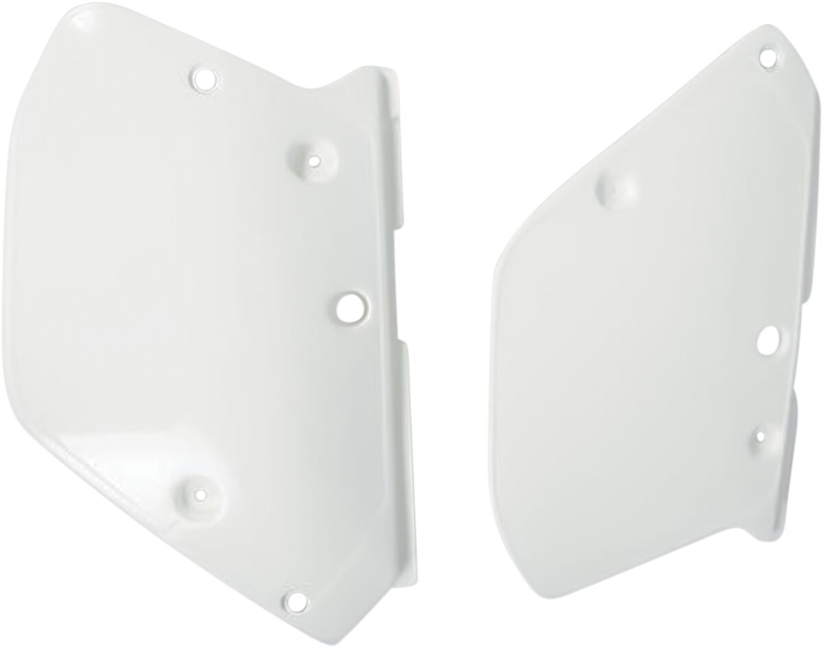 UFO SIDE PANELS YAMAHA YZ125/250/360 WHITE YA02814#046