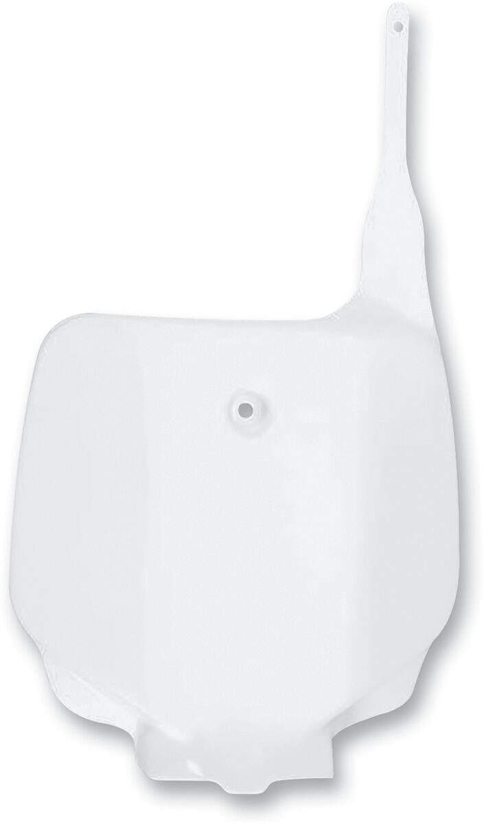 UFO FRONT NUMBER PLATE KAWASAKI KX85 WHITE KA03712#047