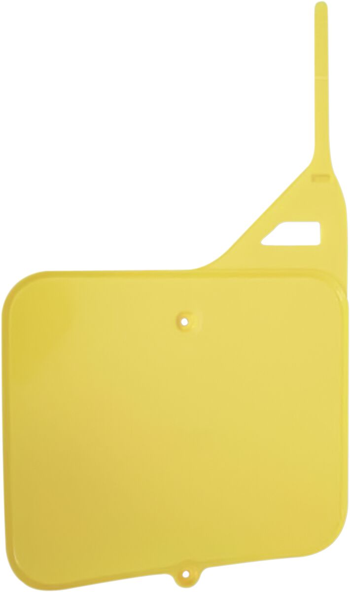 UFO FRONT NUMBER PLATE SUZUKI RM125/250 RM-YELLOW SU02910#101