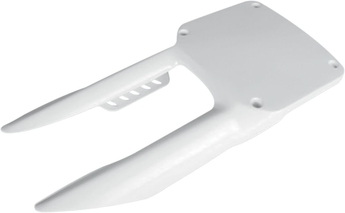 UFO FRONT NUMBER PLATE SUZUKI RM125/250 WHITE SU02960#041
