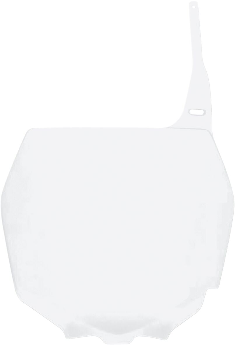 UFO FRONT NUMBER PLATE SUZUKI RM/RMZ WHITE SU03989#041