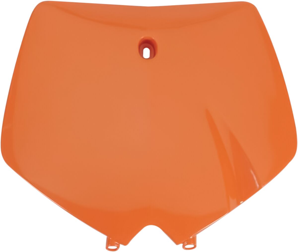 UFO FRONT NUMBER PLATE KTM 2/4-STROKE ORANGE KT03063#127