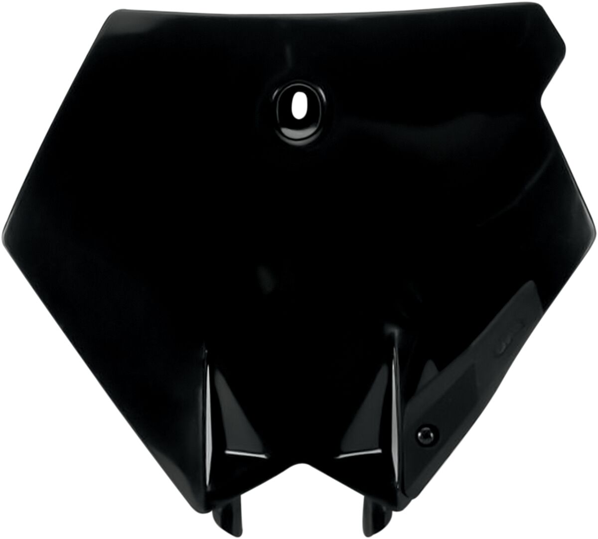 UFO FRONT NUMBER PLATE KTM SX/SX-F BLACK KT03075#001