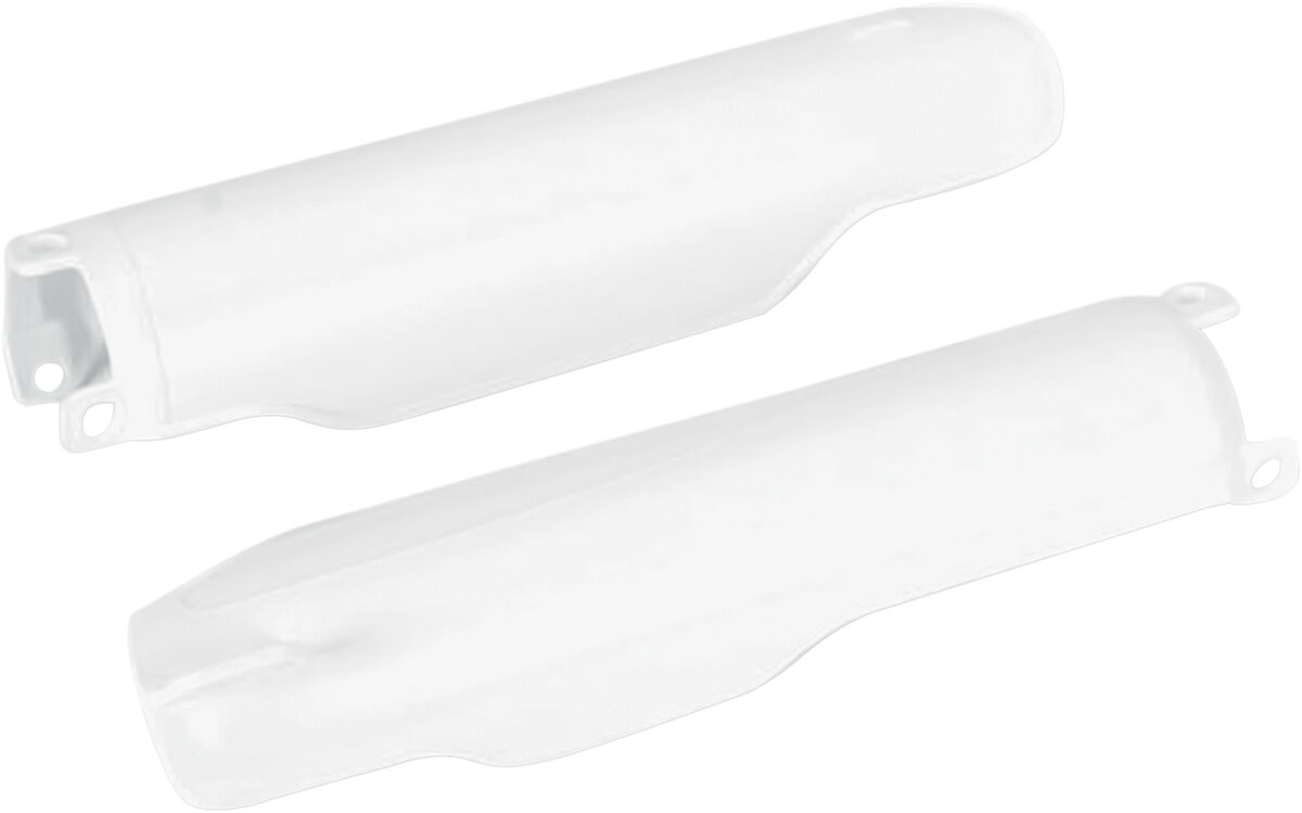 UFO FORK SLIDER PROTECTORS HONDA CR125/250/500 & CRF250/450R/X WHITE HO03672#041