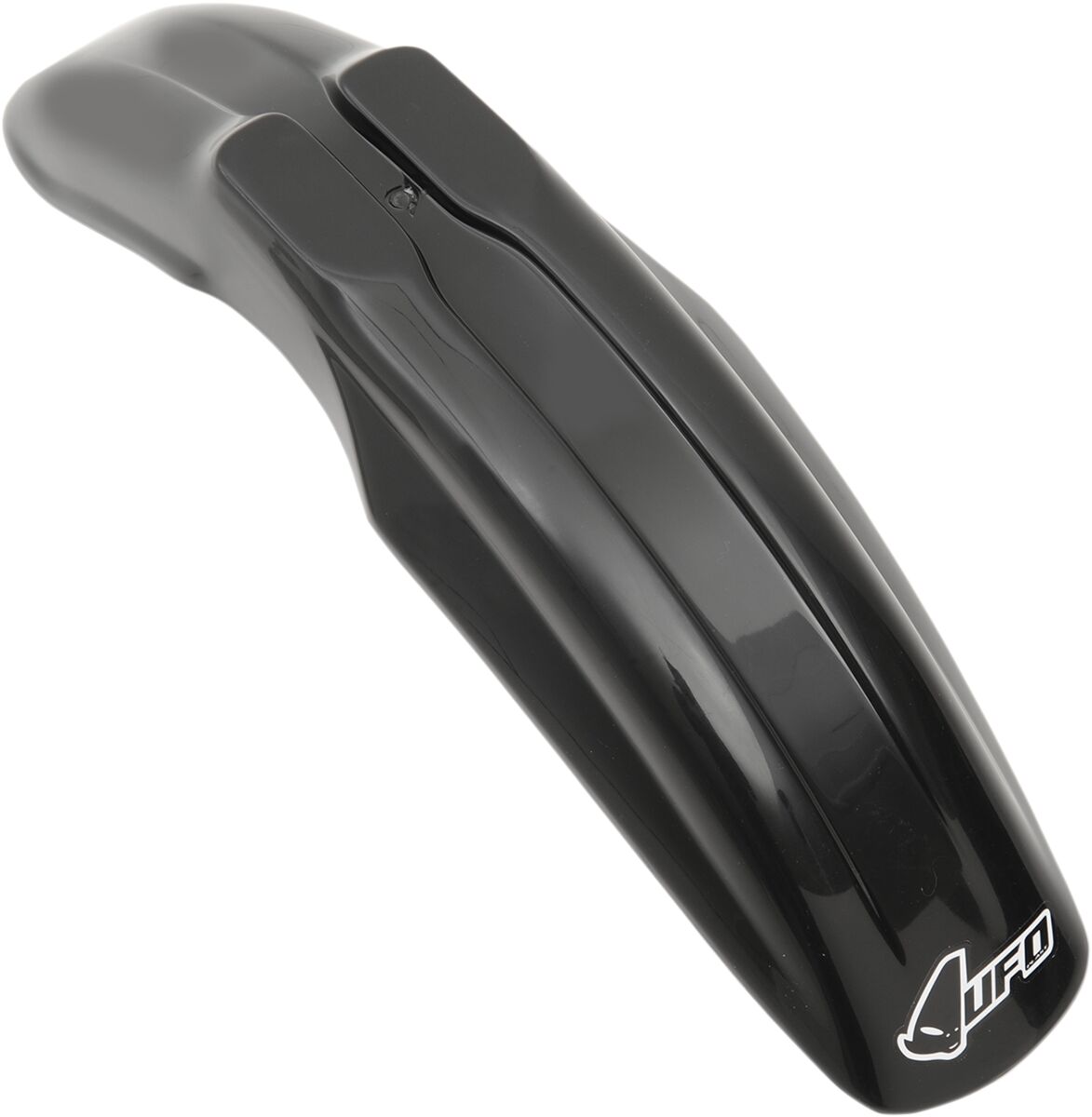 UFO UNIVERSAL SUPERMOTARD FRONT FENDER BLACK PA01027#001