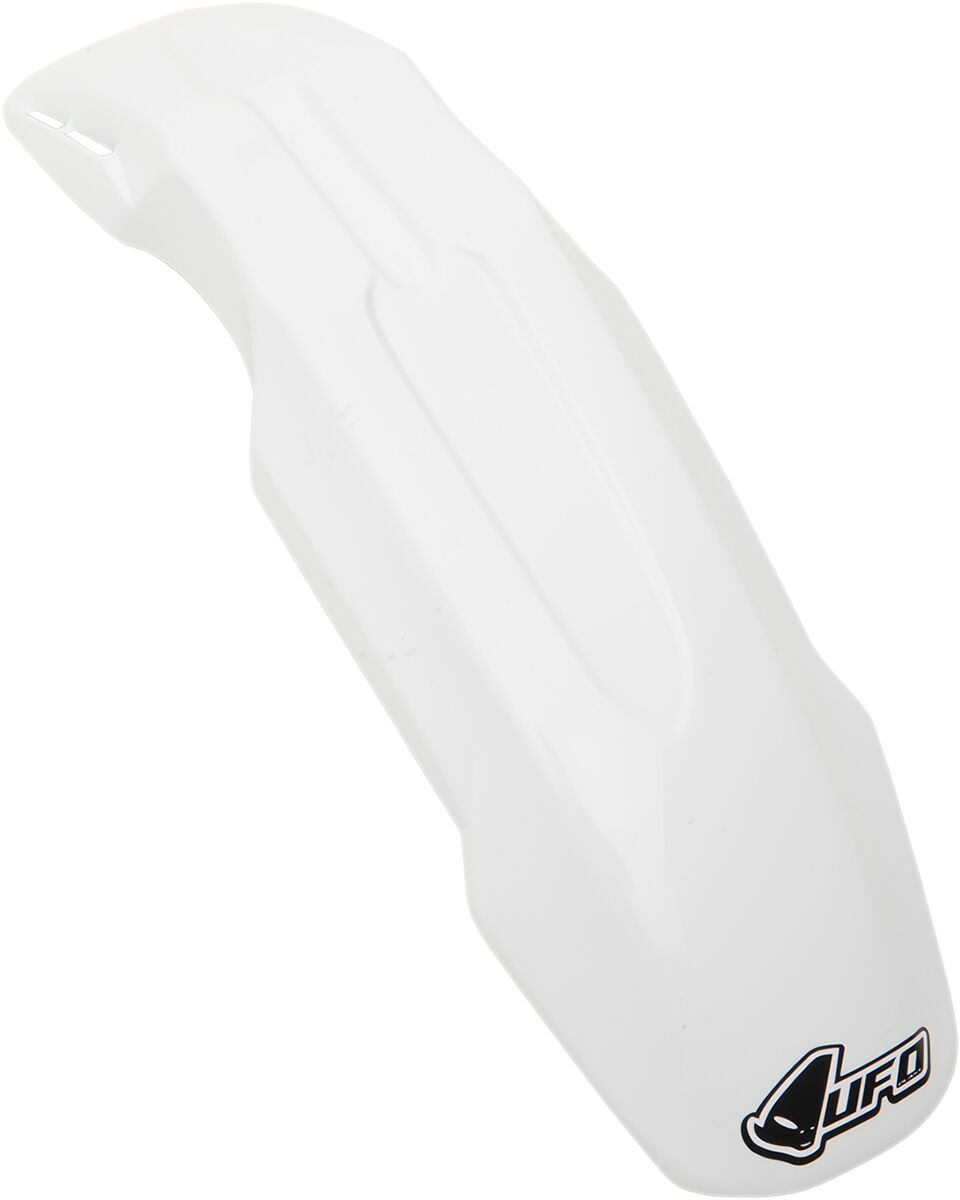 UFO UNIVERSAL SUPERMOTARD FRONT FENDER WHITE PA01029#041