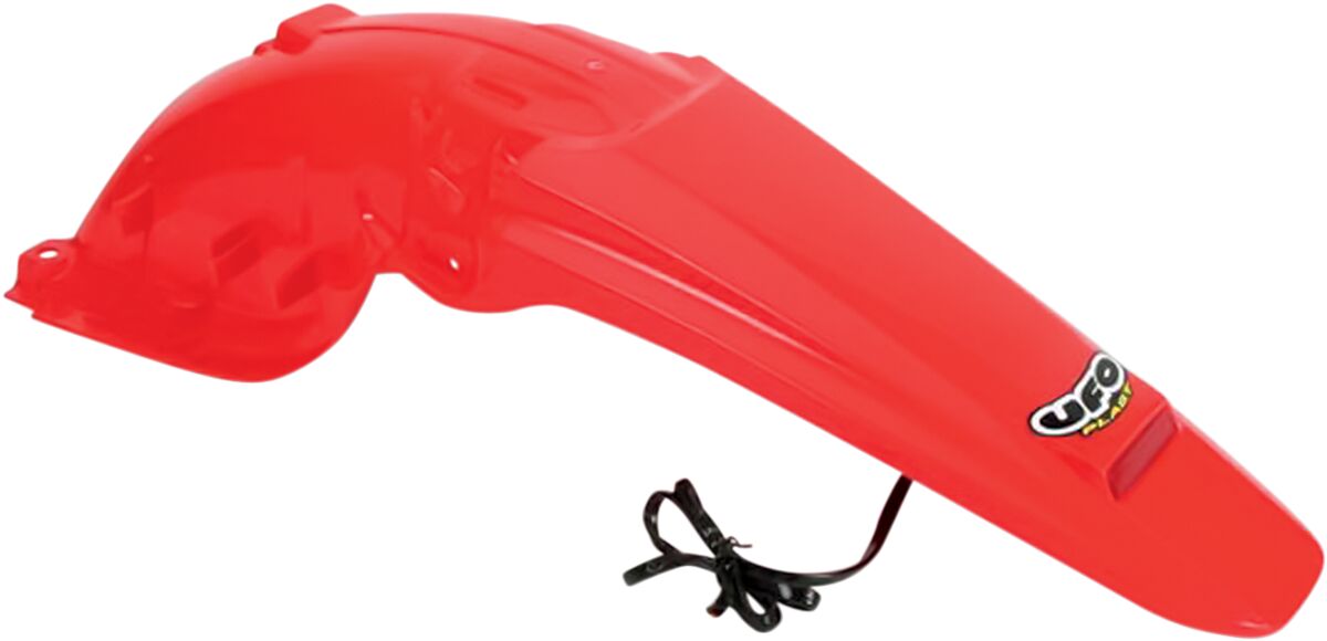 UFO ENDURO REAR FENDER W/ LED-LIGHT HONDA CRF450X CRF-RED HO04603#070