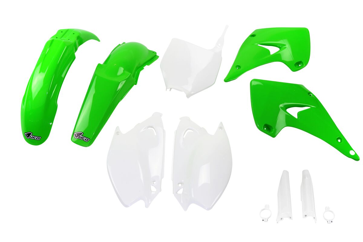UFO COMPLETE BODY KIT KAWASAKI KX125/250 OEM-COLOR KAKIT201F@999