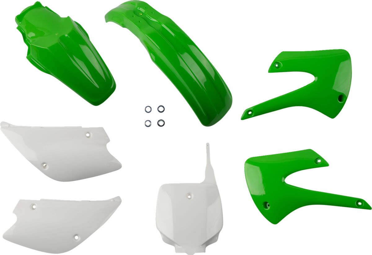 UFO COMPLETE BODY KIT KAWASAKI KX85 OEM-COLOR KAKIT207@999