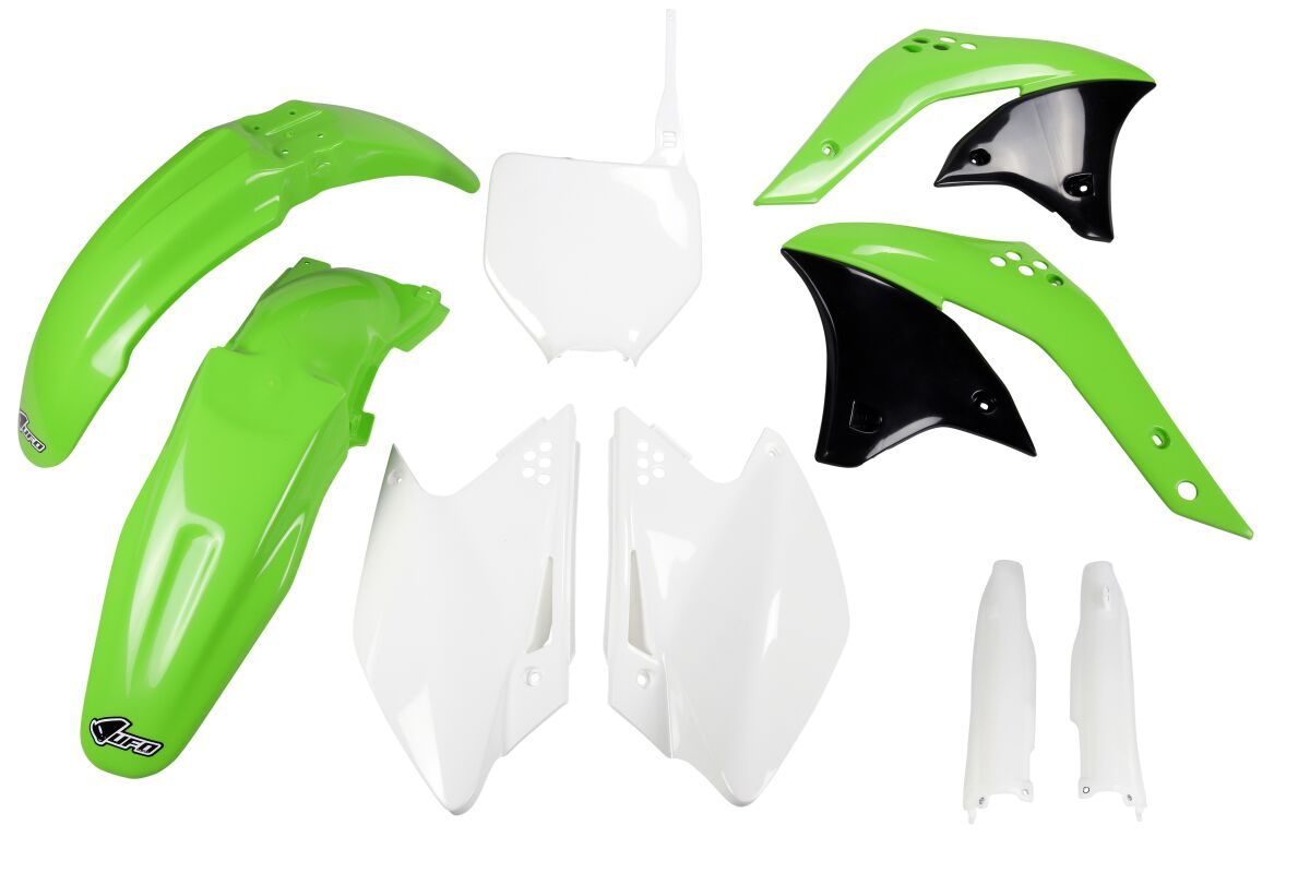 UFO COMPLETE BODY KIT KAWASAKI KXF250 OEM-COLOR KAKIT208F@999