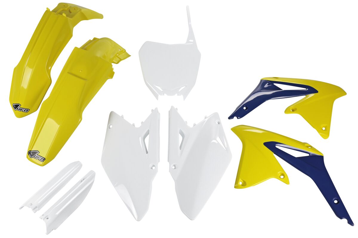 UFO COMPLETE BODY KIT SUZUKI RMZ450 OEM-COLOR SUKIT409F@999