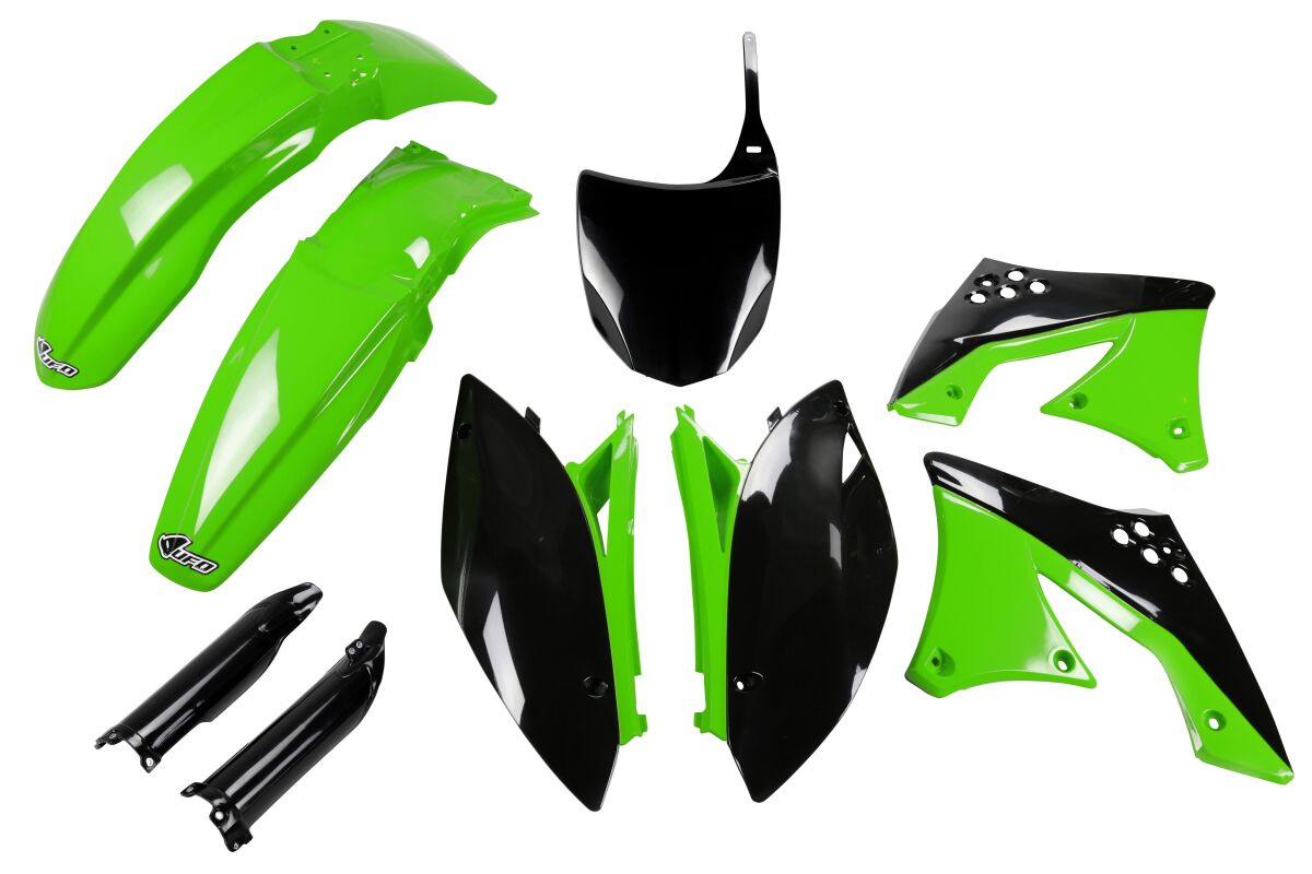 UFO COMPLETE BODY KIT KAWASAKI KXF250 OEM-COLOR KAKIT215F@999