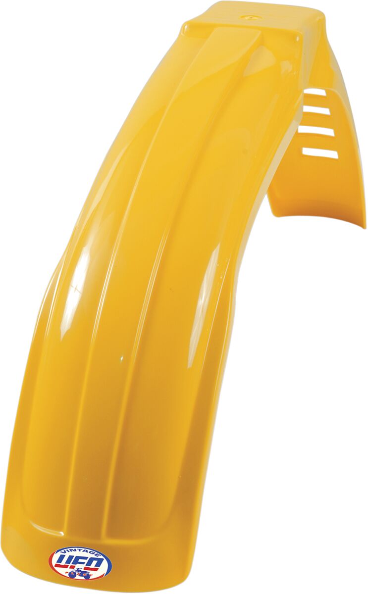 UFO VINTAGE UNI FRONT FENDER MX/ENDURO MEDIUM (78-83) YELLOW ME08003#D