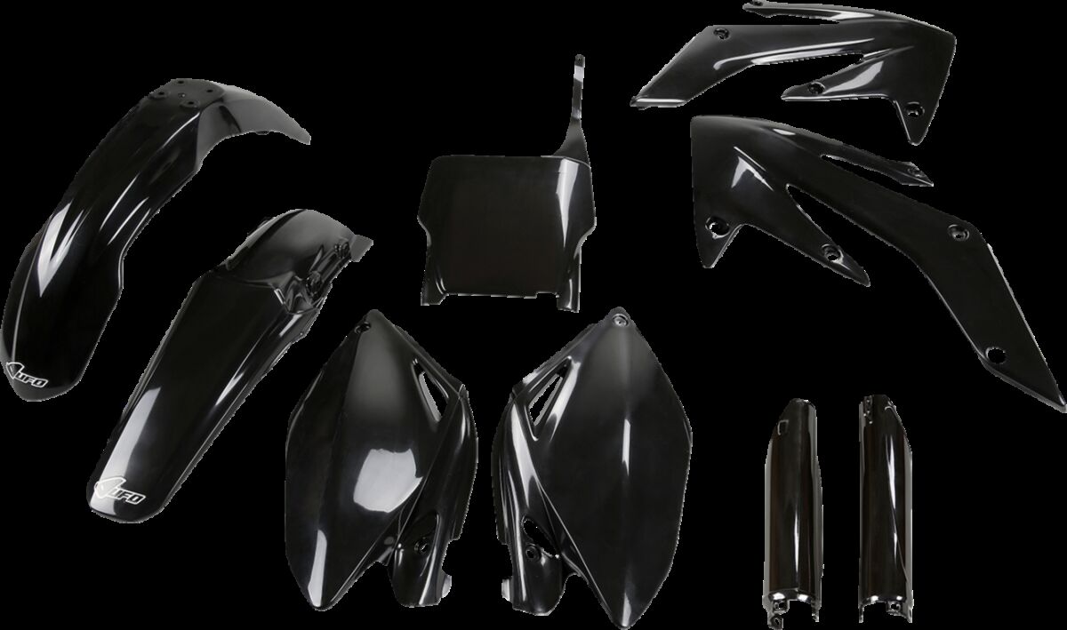 UFO COMPLETE BODY KIT HONDA CRF250R BLACK HOKIT105F@001