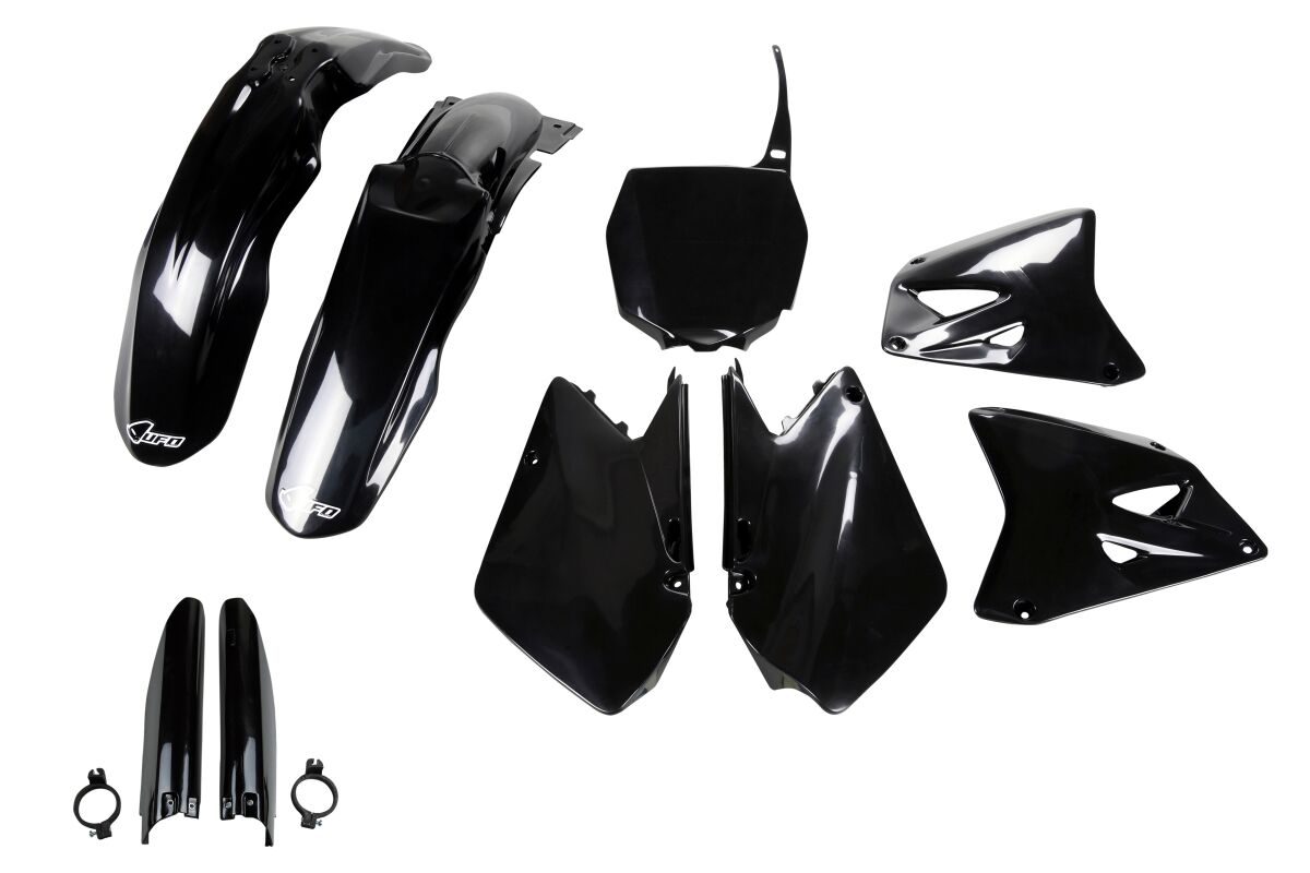 UFO COMPLETE BODY KIT SUZUKI RM125/250 BLACK SUKIT402F@001
