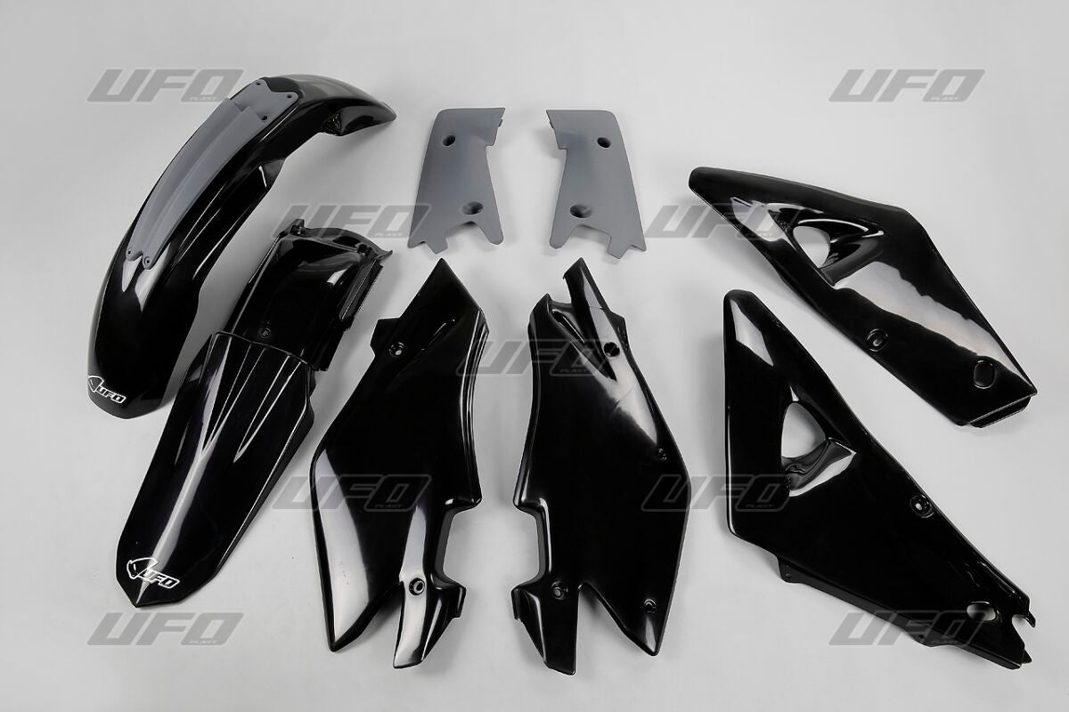 UFO COMPLETE BODY KIT HUSQVARNA CR 125/250 BLACK HUKIT601@001