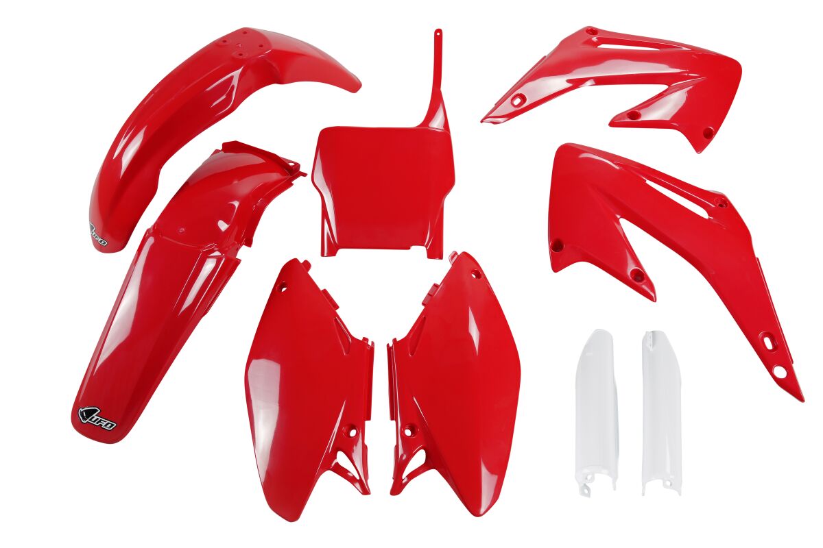 UFO COMPLETE BODY KIT HONDA CR125/250 RED HOKIT103F@070