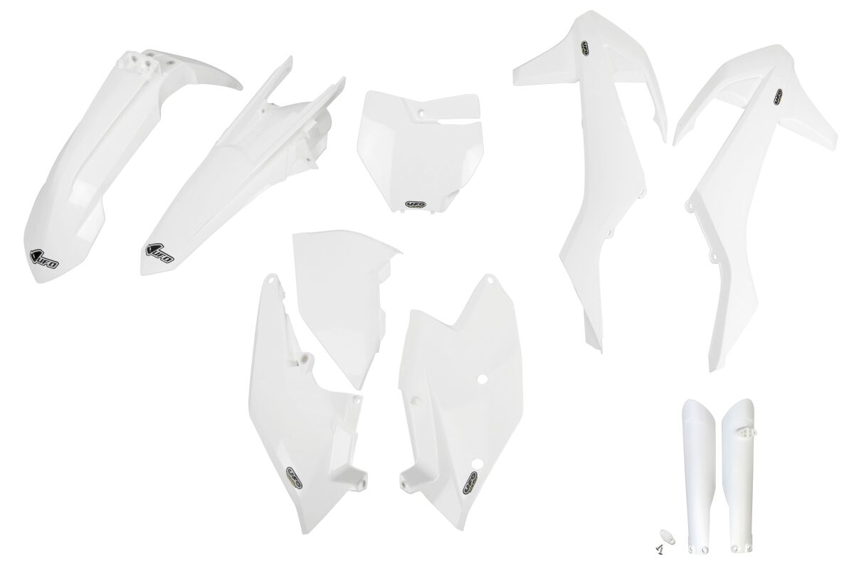 UFO COMPLETE BODY KIT KTM SX/SX-F WHITE KTKIT517F@047