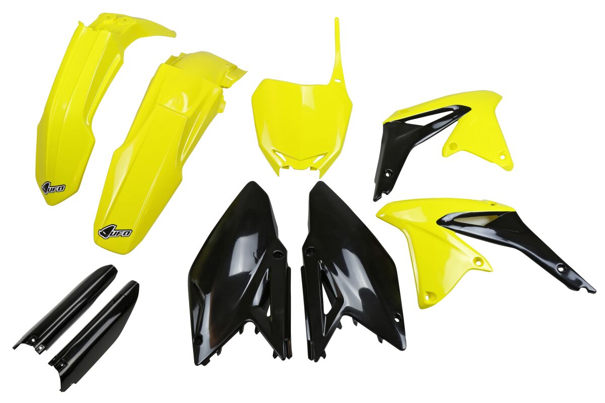 UFO COMPLETE BODY KIT SUZUKI RMZ250 OEM-COLOR (17) SUKIT416F@999K