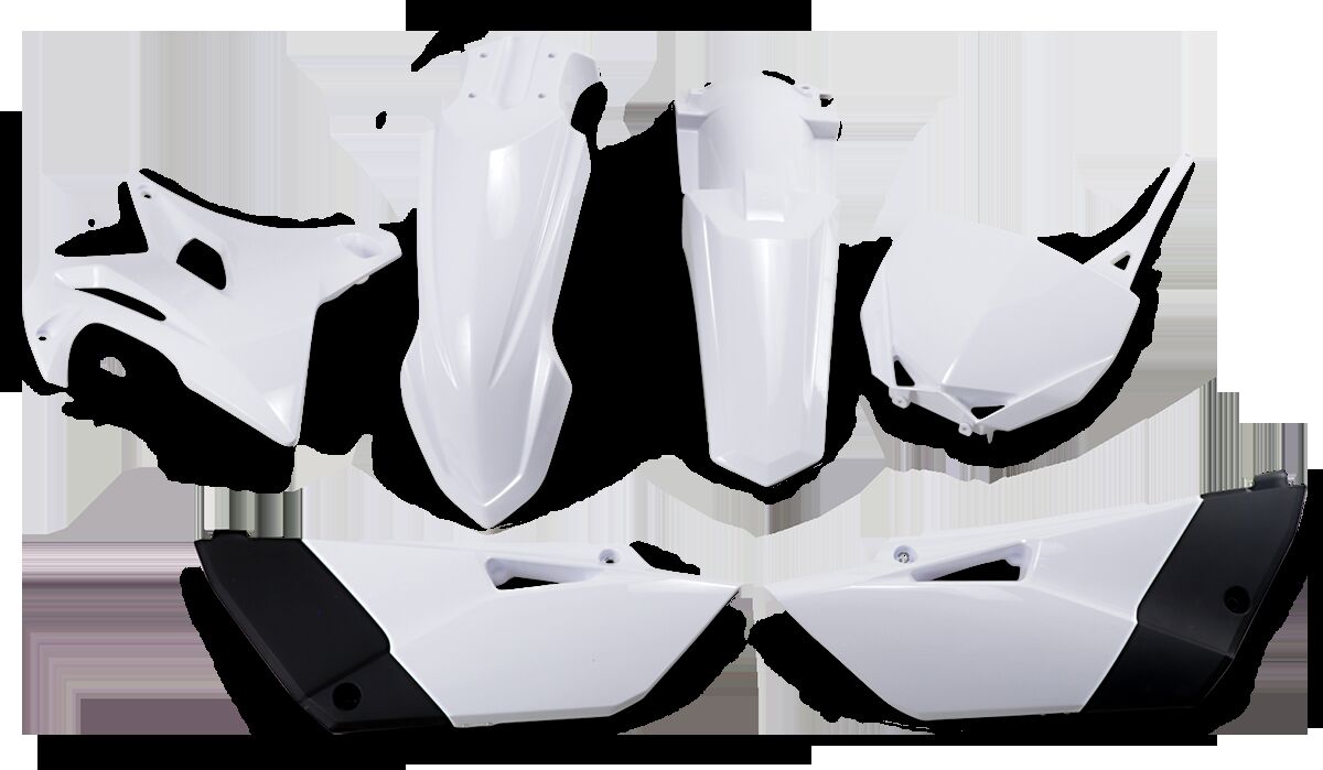 UFO COMPLETE BODY KIT YAMAHA YZ85 WHITE YAKIT320-046