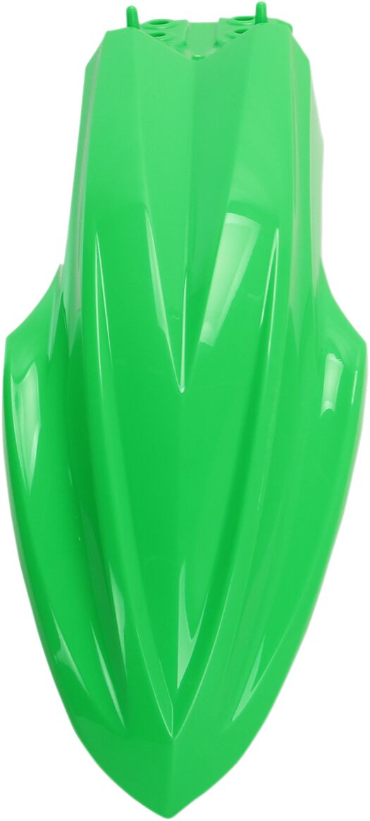 UFO FRONT FENDER KAWASAKI KX85 FLUO GREEN KA04726#AFLU