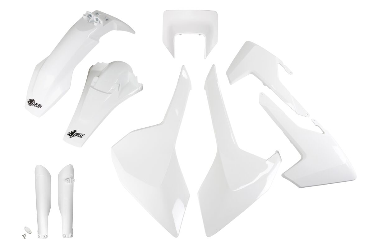UFO COMPLETE BODY KIT HUSQVARNA TX/TE/FE WHITE HUKIT621F@041