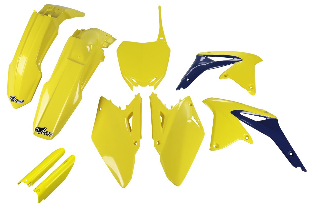 UFO BODY KIT FULL RMZ450 08-17 YEL SUKIT409F@102