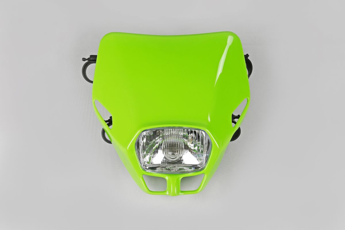 UFO FIRE-FLY SINGLE HEADLIGHT (12V/35W) KX-GREEN PF01705#026