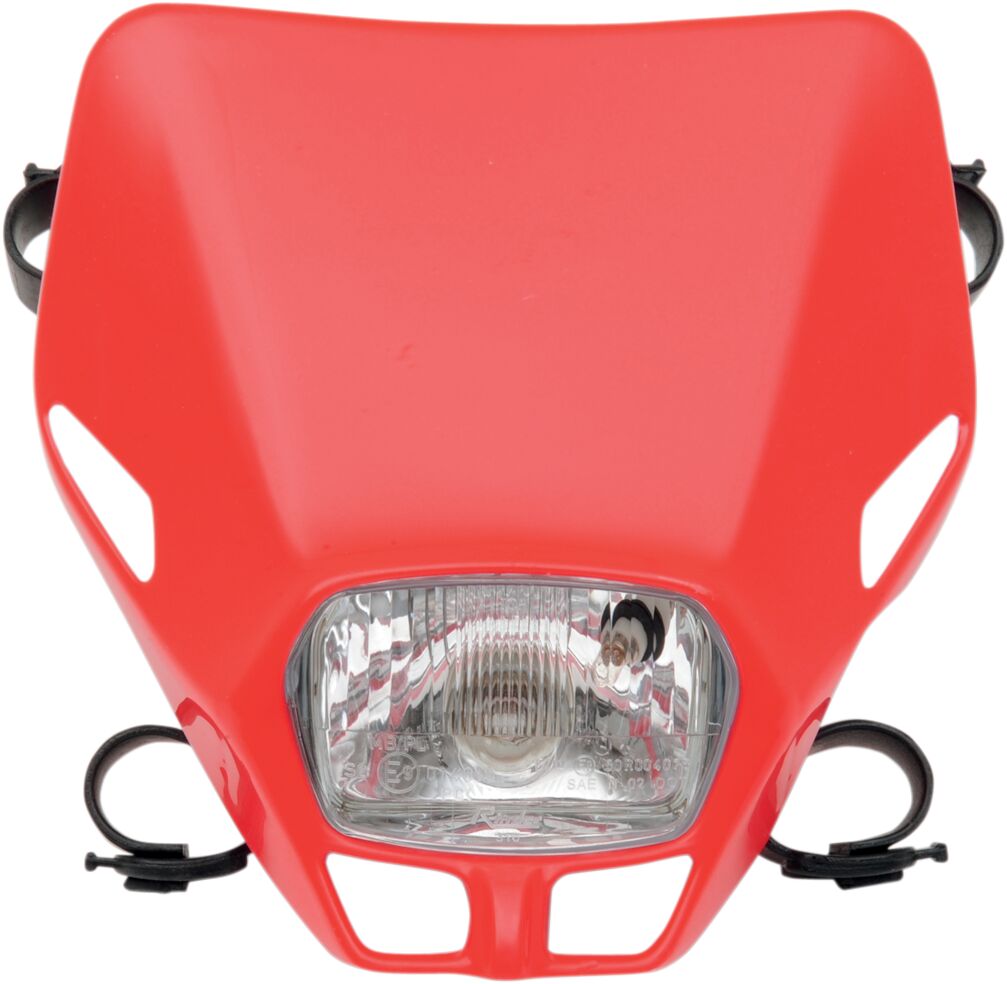 UFO FIRE-FLY SINGLE HEADLIGHT (12V/35W) CRF-RED PF01705#070