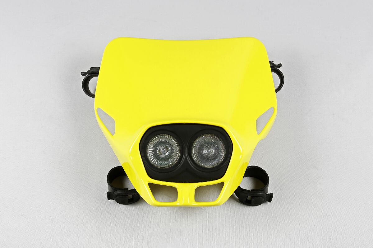 UFO FIRE-FLY TWINS HEADLIGHT (12V/35W) RM-YELLOW PF01700#102