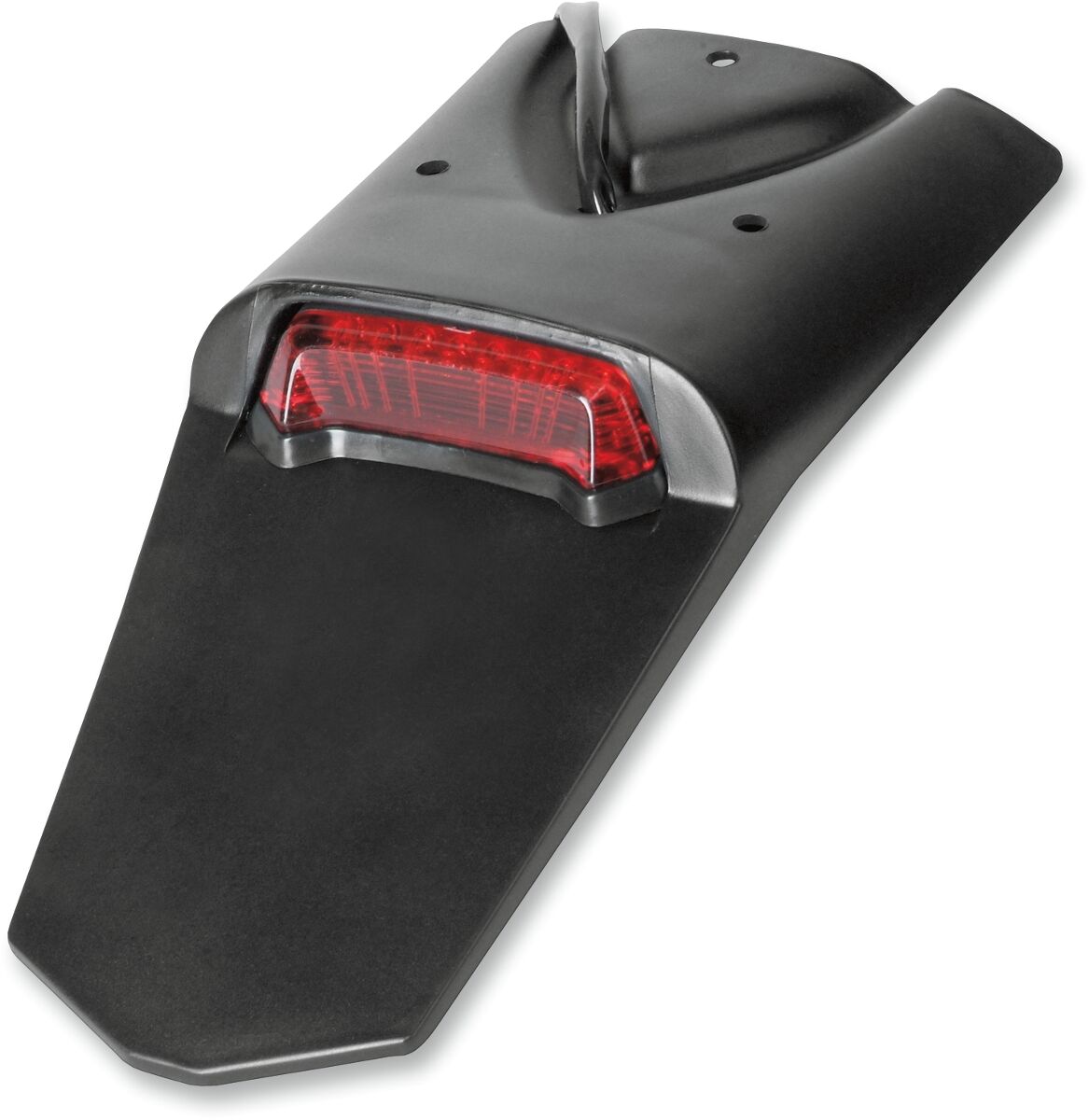 UFO PHANTOM LICENSE PLATE HOLDER W/ LED-TAILLIGHT (E11 & DOT) BLACK PP01218#001