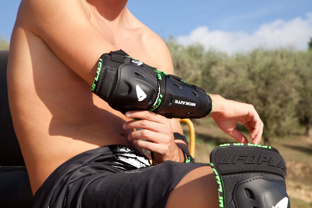 UFO ELBOW GUARD UFO MOKAITE EP13001#K
