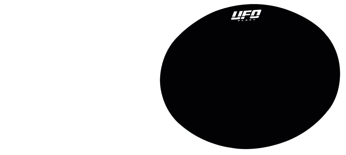 UFO VINTAGE OVAL STICKER FOR OVAL NUMBER PLATES YELLOW ME08050#D